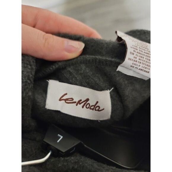 ~ NWT - womens grey lemoda pullover/shawl - Picture 4 of 4